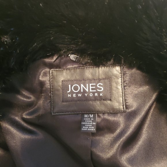 Jones of New York Leather Jacket - Picture 4 of 5